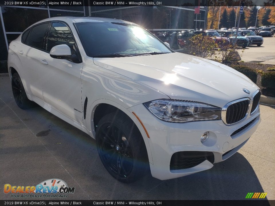 Front 3/4 View of 2019 BMW X6 xDrive35i Photo #1