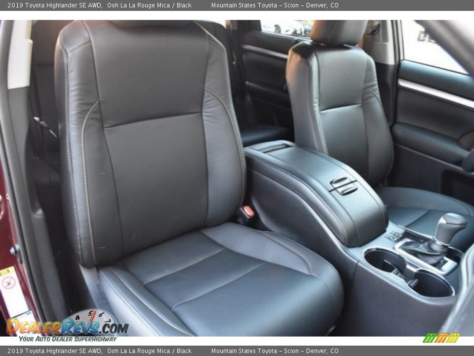 2019 Toyota Highlander SE AWD Ooh La La Rouge Mica / Black Photo #13