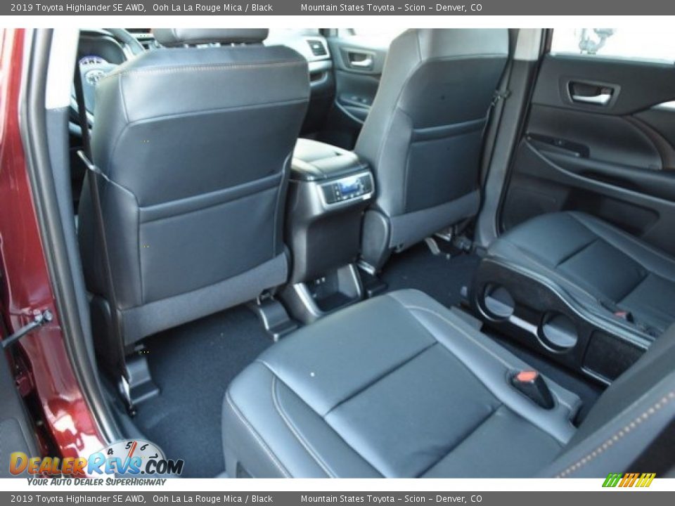 2019 Toyota Highlander SE AWD Ooh La La Rouge Mica / Black Photo #14