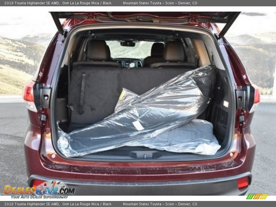 2019 Toyota Highlander SE AWD Ooh La La Rouge Mica / Black Photo #33