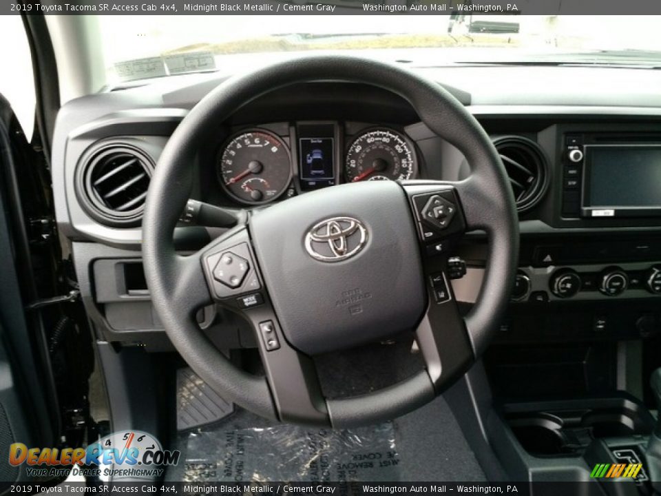 2019 Toyota Tacoma SR Access Cab 4x4 Steering Wheel Photo #14