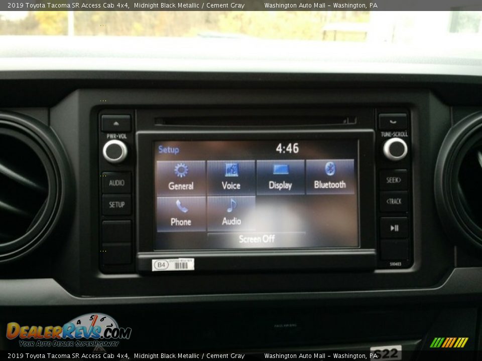 Controls of 2019 Toyota Tacoma SR Access Cab 4x4 Photo #19