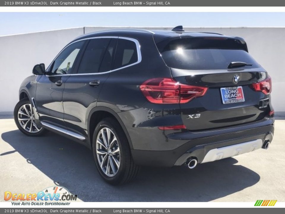 2019 BMW X3 sDrive30i Dark Graphite Metallic / Black Photo #3
