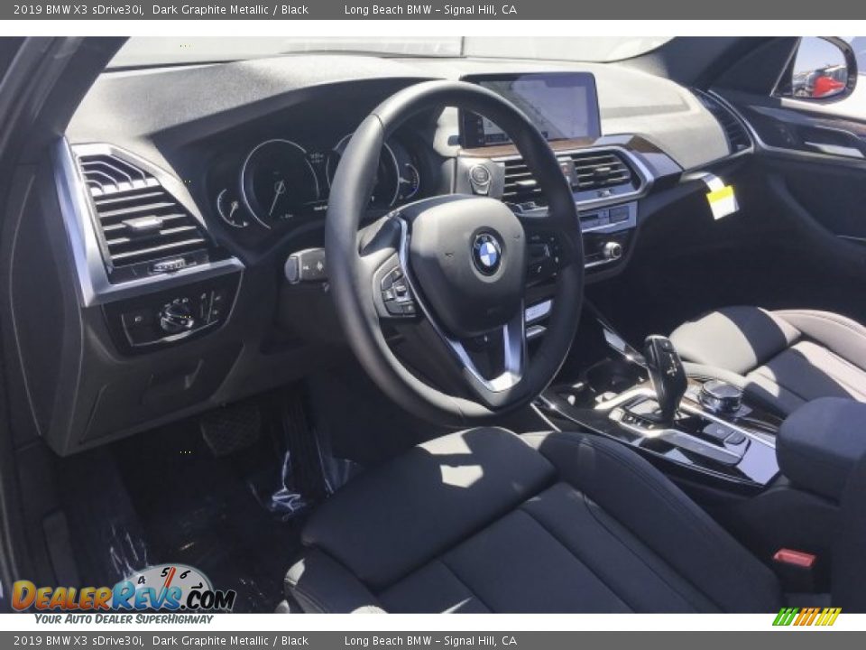 2019 BMW X3 sDrive30i Dark Graphite Metallic / Black Photo #5