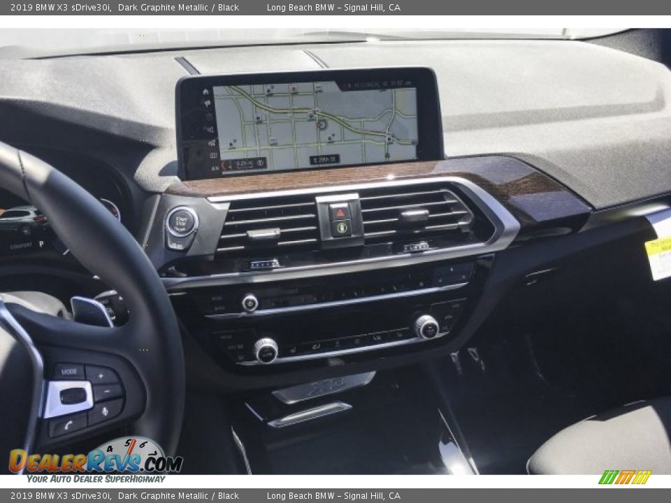 2019 BMW X3 sDrive30i Dark Graphite Metallic / Black Photo #6