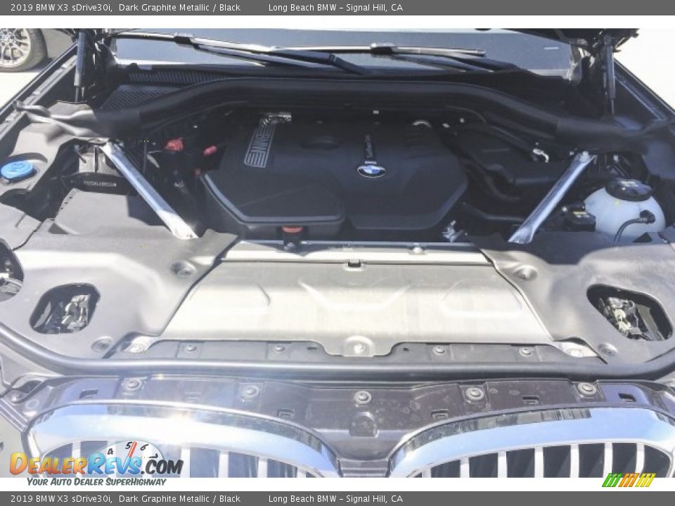 2019 BMW X3 sDrive30i Dark Graphite Metallic / Black Photo #8