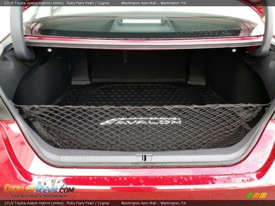 2019 Toyota Avalon Hybrid Limited Ruby Flare Pearl / Cognac Photo #7