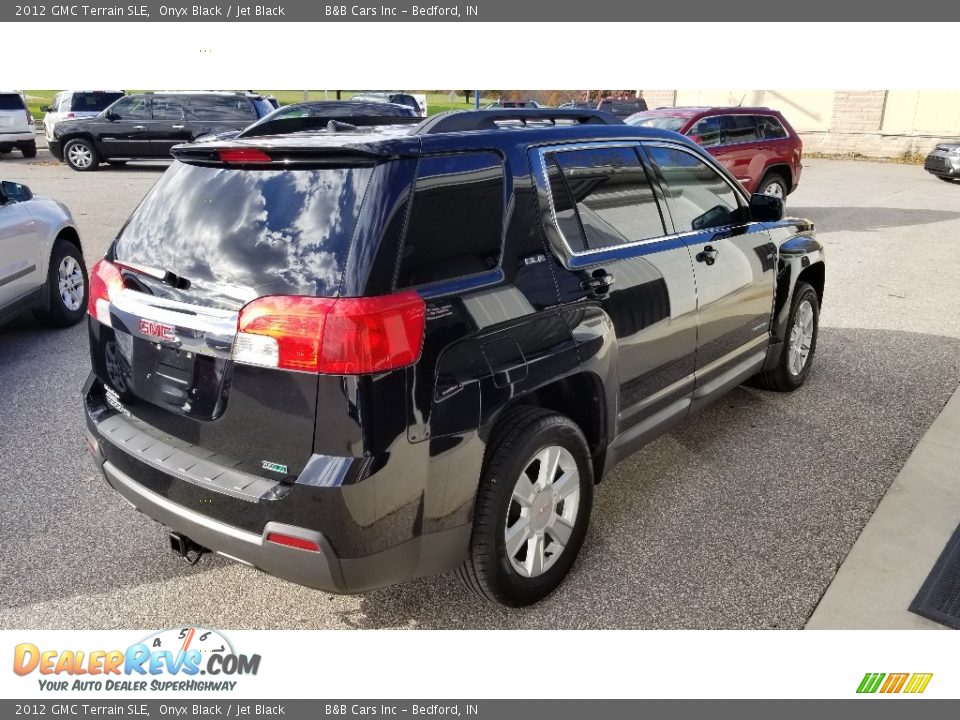 2012 GMC Terrain SLE Onyx Black / Jet Black Photo #4