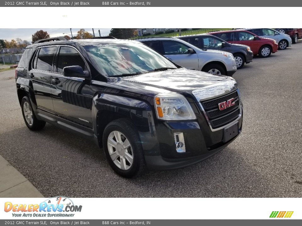 2012 GMC Terrain SLE Onyx Black / Jet Black Photo #5