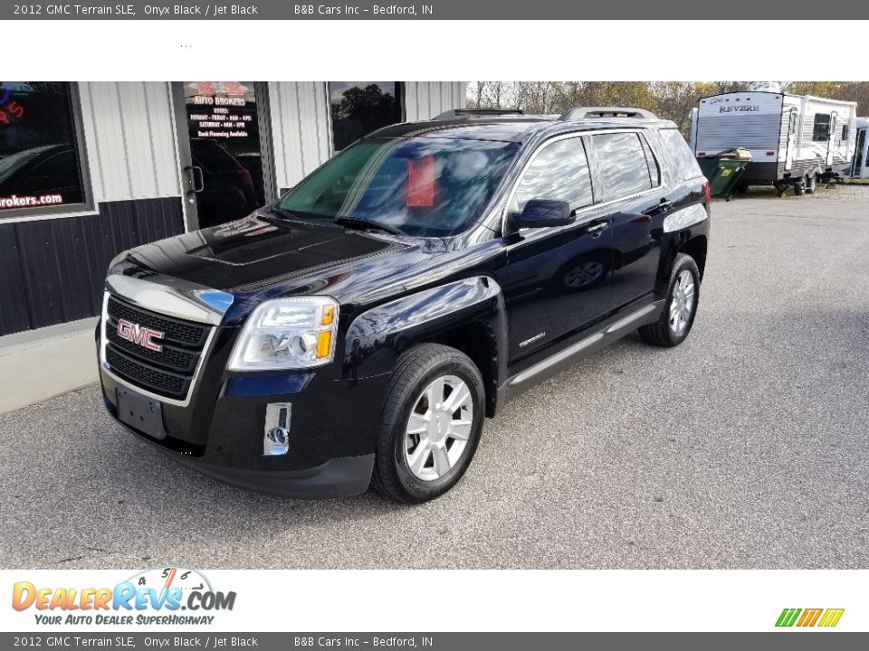 2012 GMC Terrain SLE Onyx Black / Jet Black Photo #7