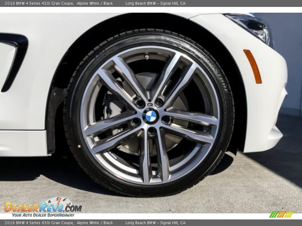 2019 BMW 4 Series 430i Gran Coupe Alpine White / Black Photo #9