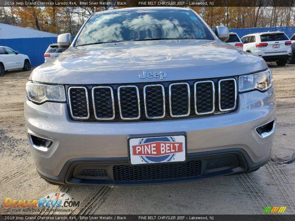 2019 Jeep Grand Cherokee Laredo 4x4 Billet Silver Metallic / Black Photo #2