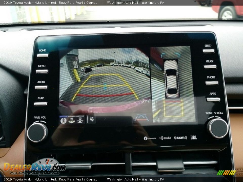 2019 Toyota Avalon Hybrid Limited Ruby Flare Pearl / Cognac Photo #23