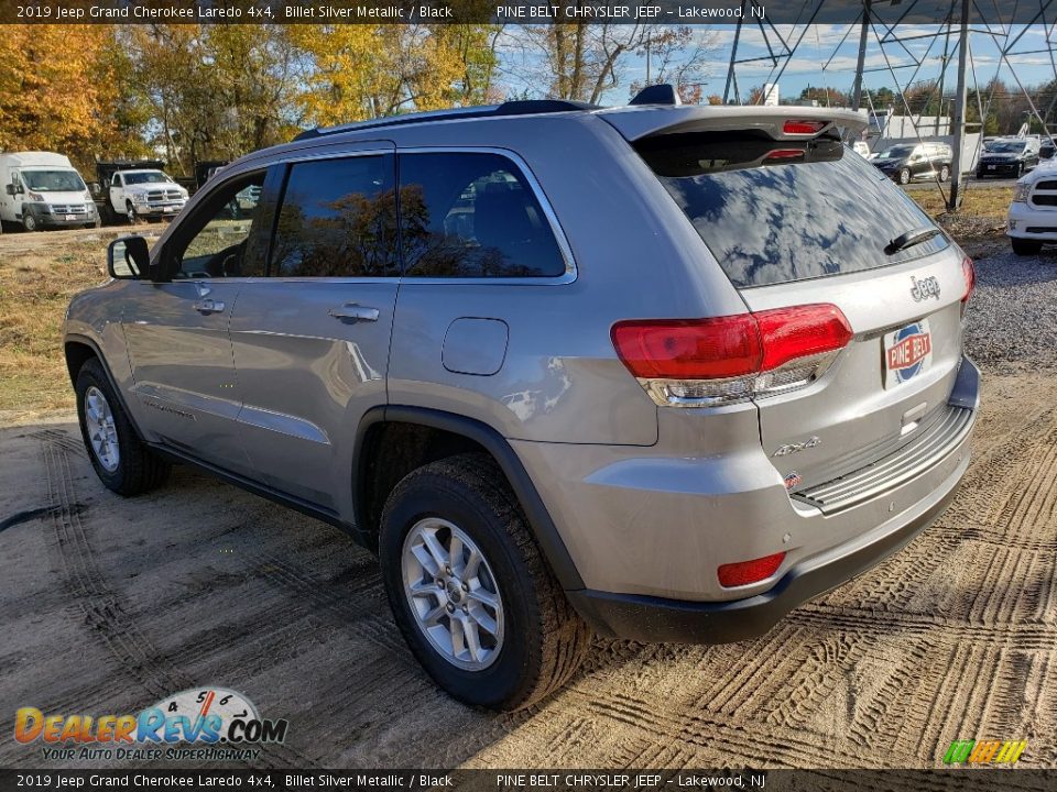 2019 Jeep Grand Cherokee Laredo 4x4 Billet Silver Metallic / Black Photo #4