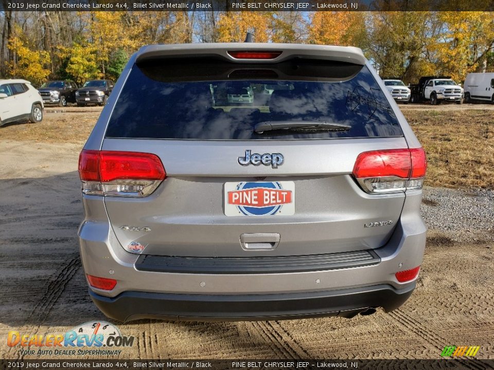 2019 Jeep Grand Cherokee Laredo 4x4 Billet Silver Metallic / Black Photo #5