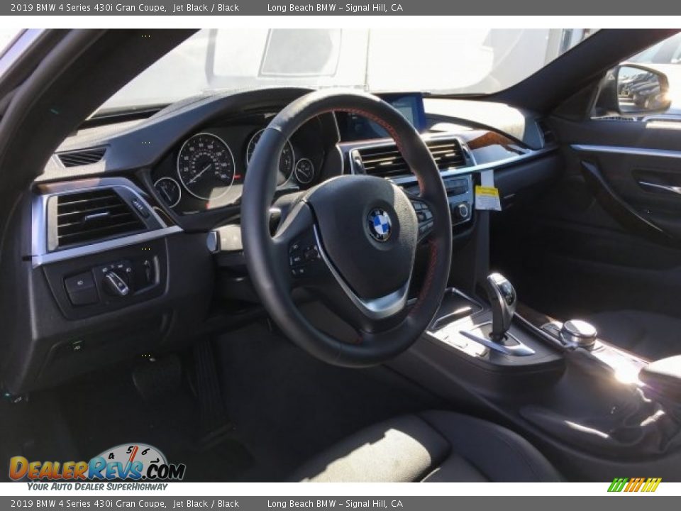 2019 BMW 4 Series 430i Gran Coupe Jet Black / Black Photo #4