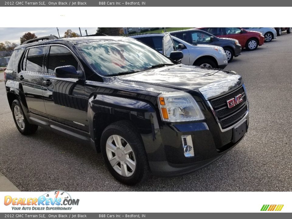 2012 GMC Terrain SLE Onyx Black / Jet Black Photo #16