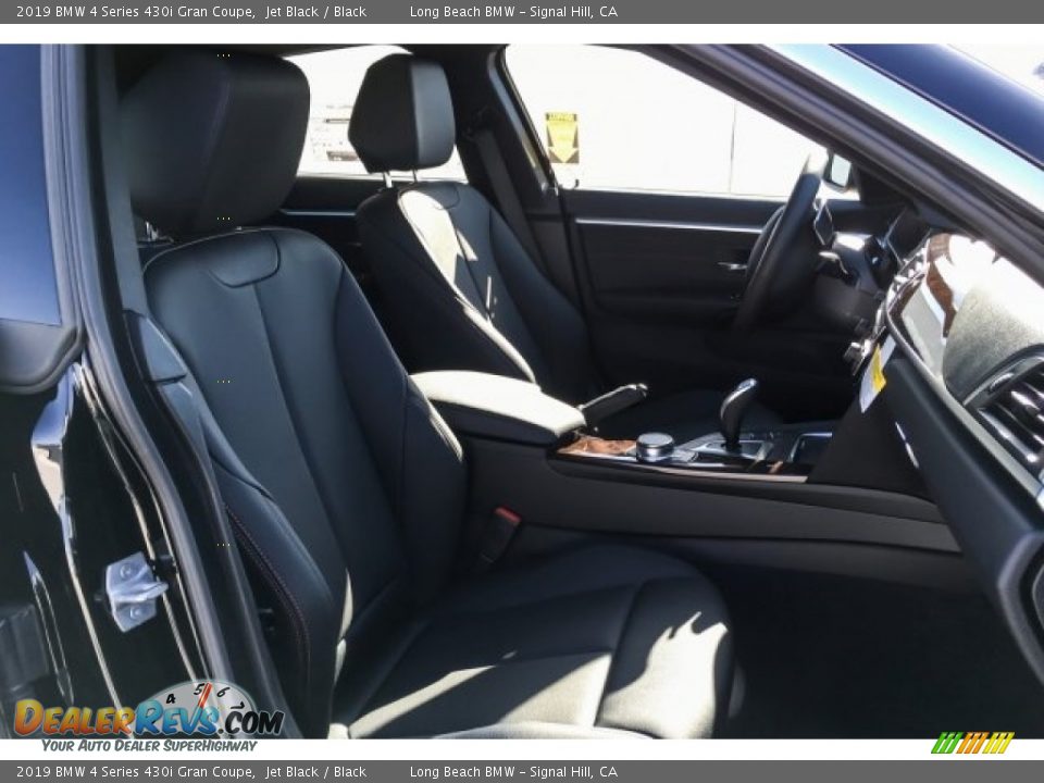 2019 BMW 4 Series 430i Gran Coupe Jet Black / Black Photo #5