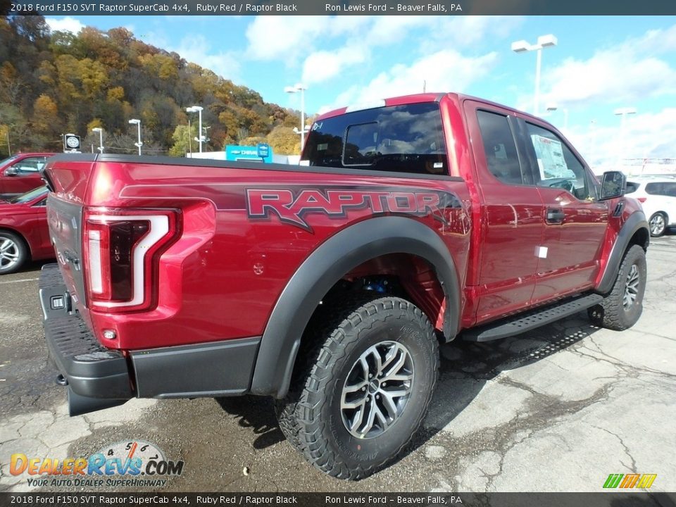 Ruby Red 2018 Ford F150 SVT Raptor SuperCab 4x4 Photo #2