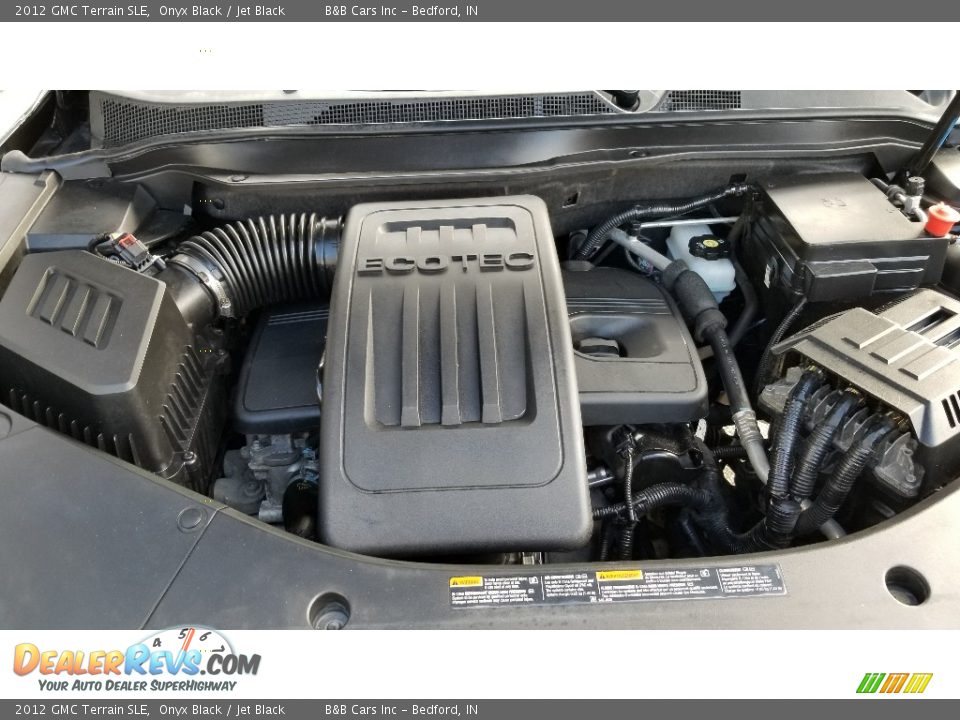 2012 GMC Terrain SLE Onyx Black / Jet Black Photo #17