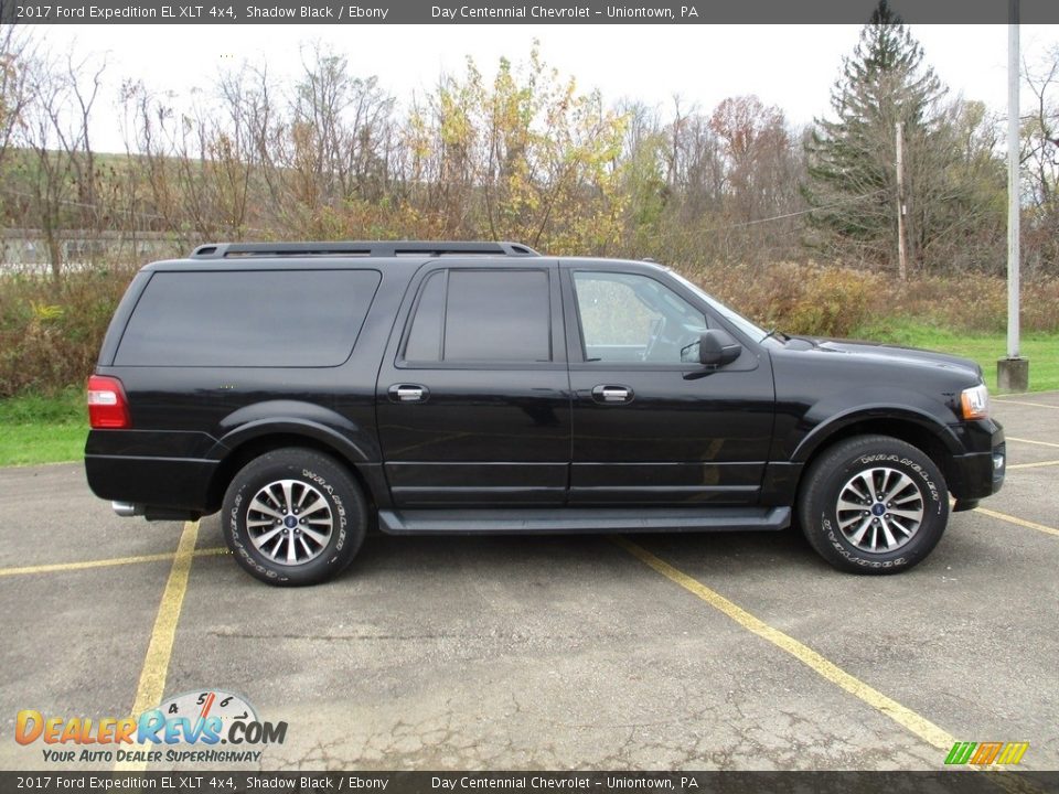 2017 Ford Expedition EL XLT 4x4 Shadow Black / Ebony Photo #2