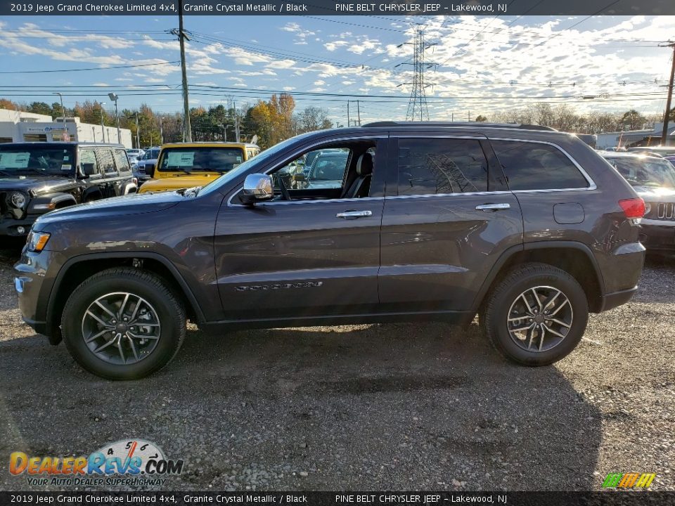 2019 Jeep Grand Cherokee Limited 4x4 Granite Crystal Metallic / Black Photo #3