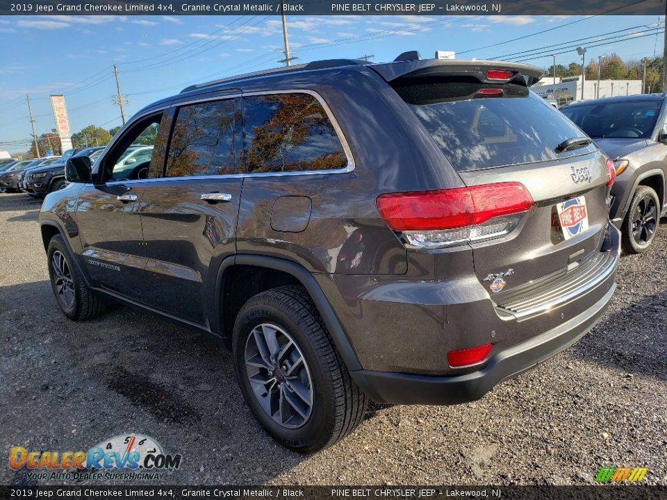 2019 Jeep Grand Cherokee Limited 4x4 Granite Crystal Metallic / Black Photo #4