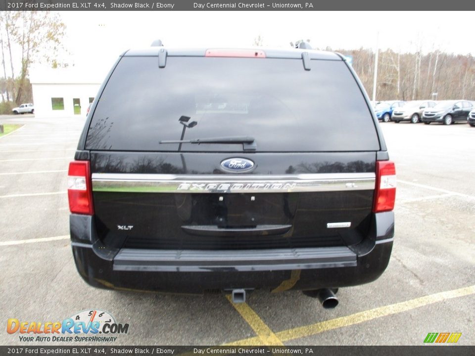 2017 Ford Expedition EL XLT 4x4 Shadow Black / Ebony Photo #5