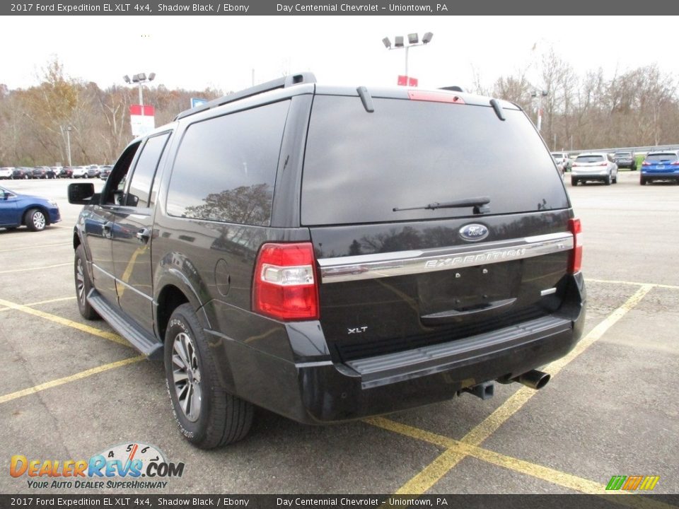 2017 Ford Expedition EL XLT 4x4 Shadow Black / Ebony Photo #6