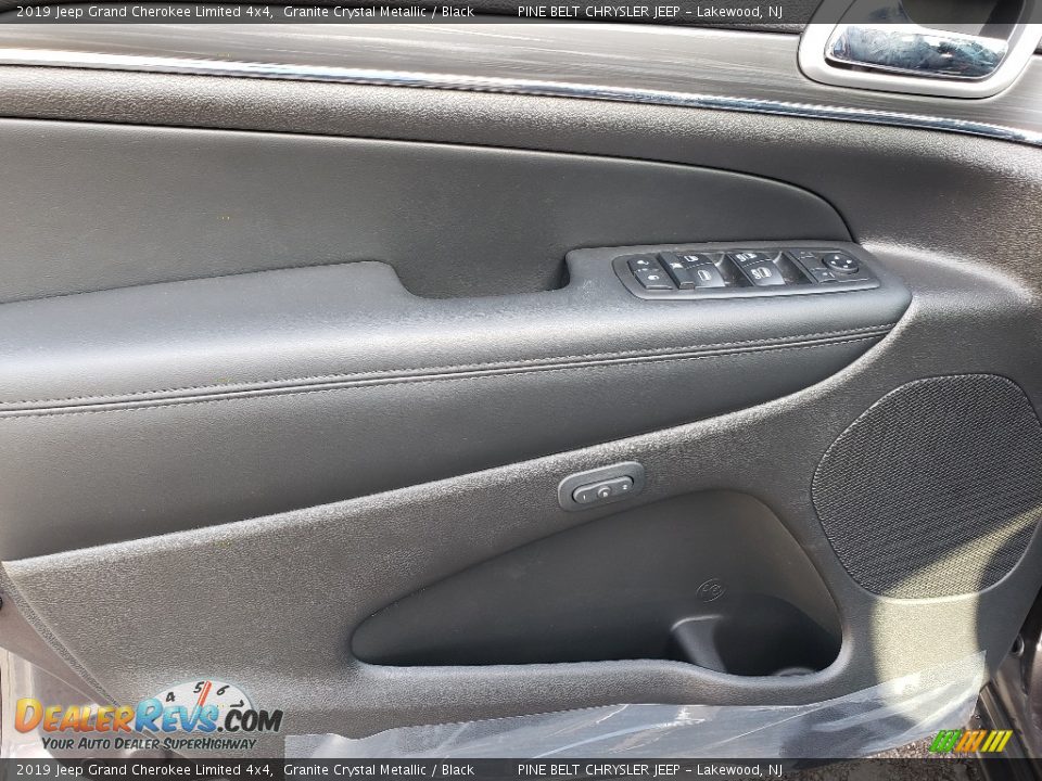 2019 Jeep Grand Cherokee Limited 4x4 Granite Crystal Metallic / Black Photo #8