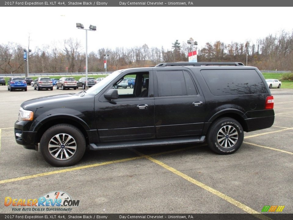 2017 Ford Expedition EL XLT 4x4 Shadow Black / Ebony Photo #11