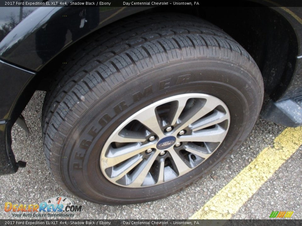 2017 Ford Expedition EL XLT 4x4 Shadow Black / Ebony Photo #12