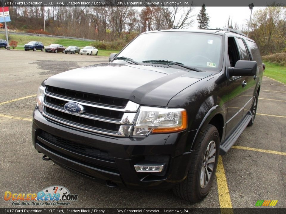 2017 Ford Expedition EL XLT 4x4 Shadow Black / Ebony Photo #13