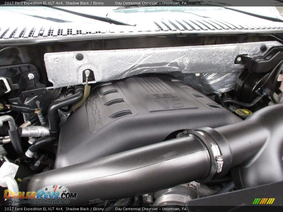 2017 Ford Expedition EL XLT 4x4 Shadow Black / Ebony Photo #17