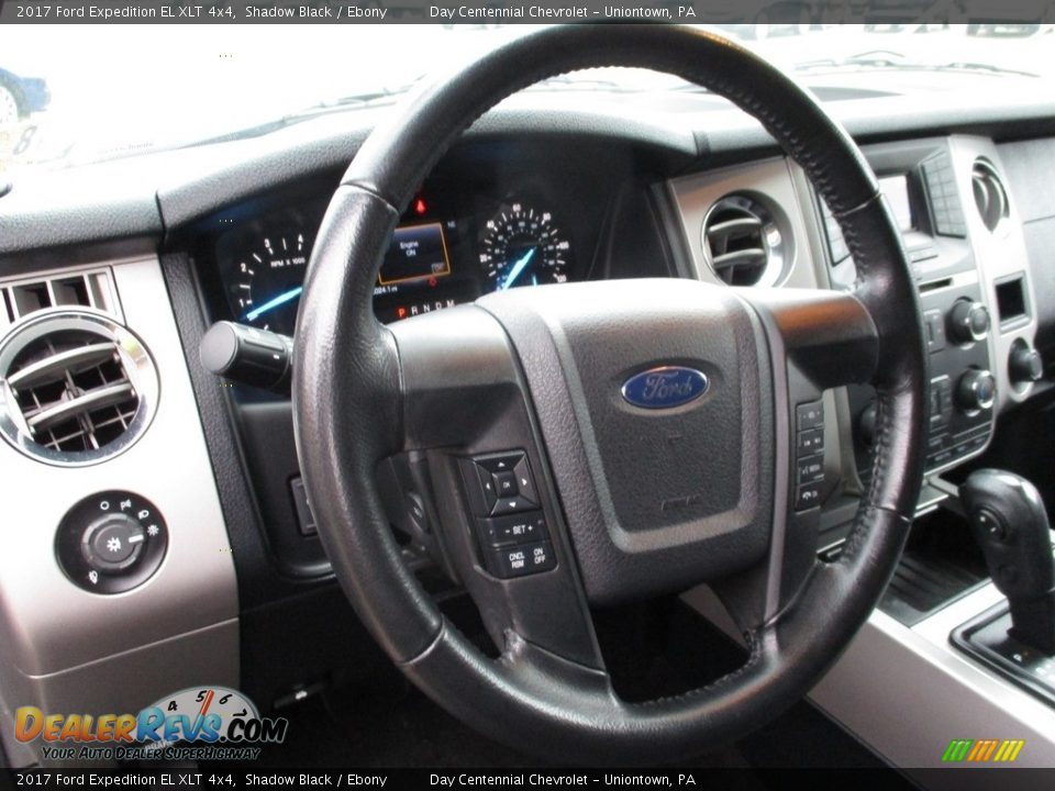 2017 Ford Expedition EL XLT 4x4 Shadow Black / Ebony Photo #23