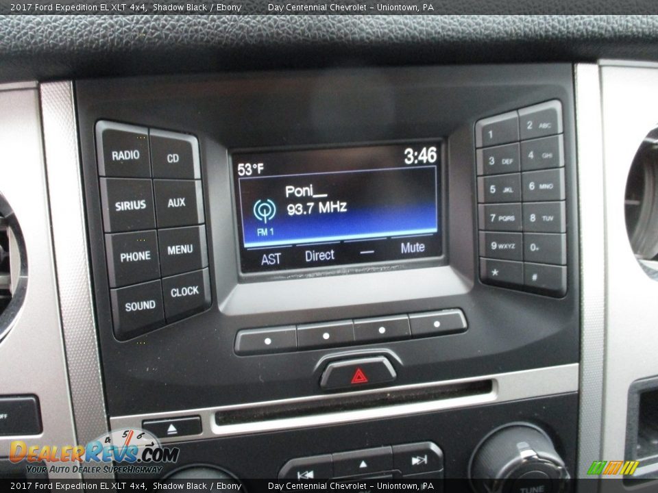 2017 Ford Expedition EL XLT 4x4 Shadow Black / Ebony Photo #24