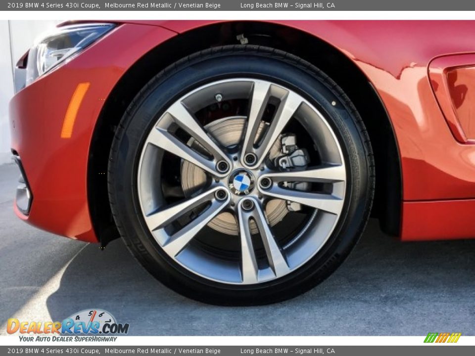 2019 BMW 4 Series 430i Coupe Melbourne Red Metallic / Venetian Beige Photo #9