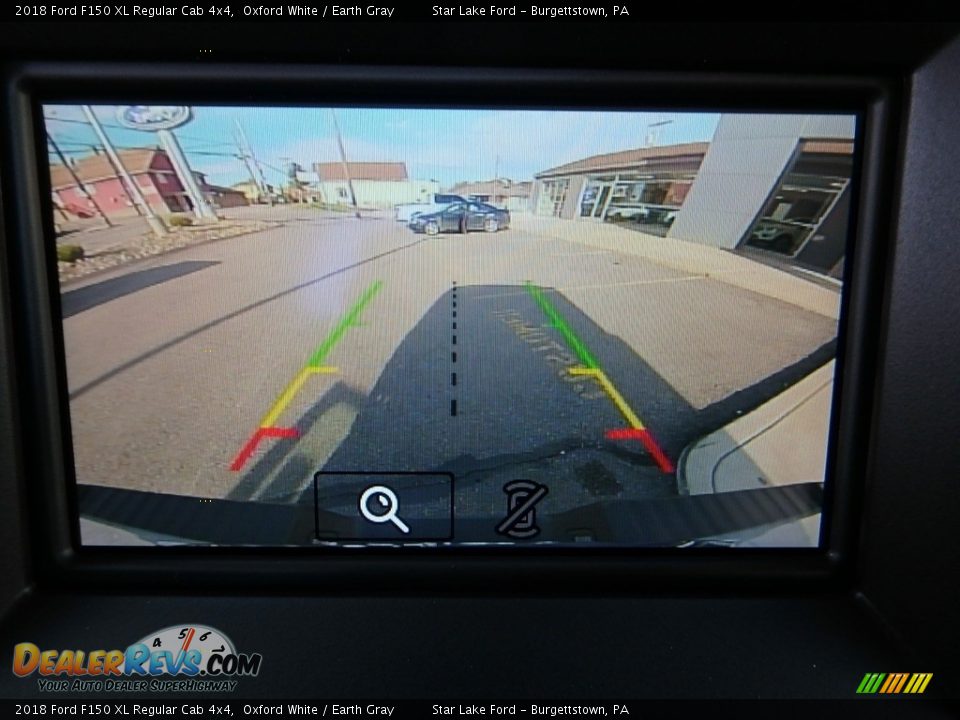 2018 Ford F150 XL Regular Cab 4x4 Oxford White / Earth Gray Photo #20