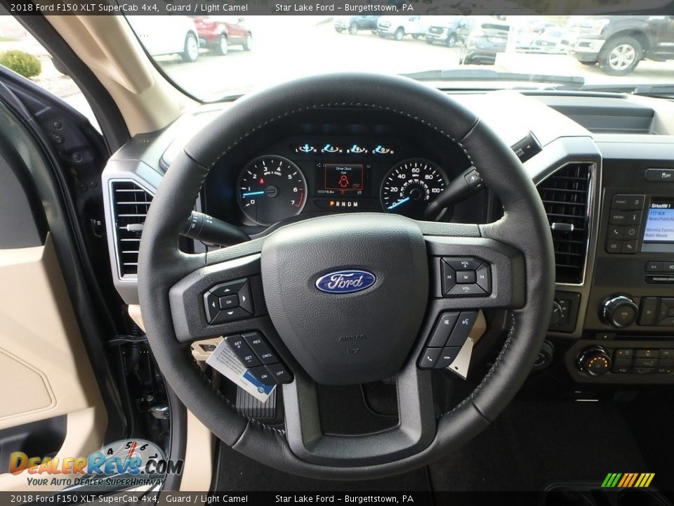 2018 Ford F150 XLT SuperCab 4x4 Steering Wheel Photo #15