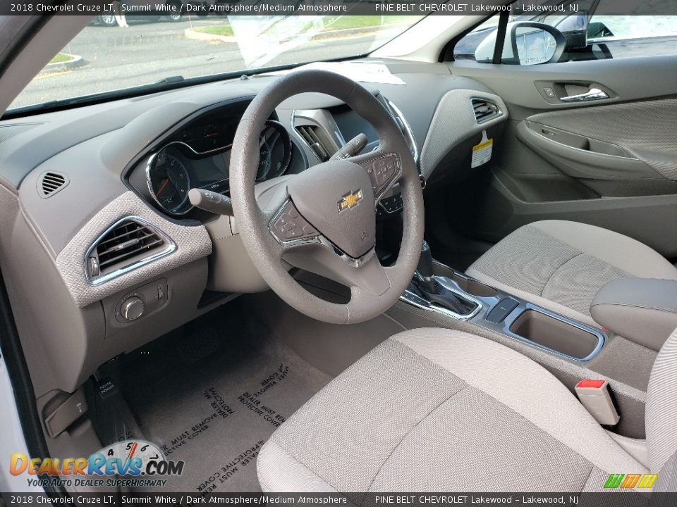 Dark Atmosphere/Medium Atmosphere Interior - 2018 Chevrolet Cruze LT Photo #7