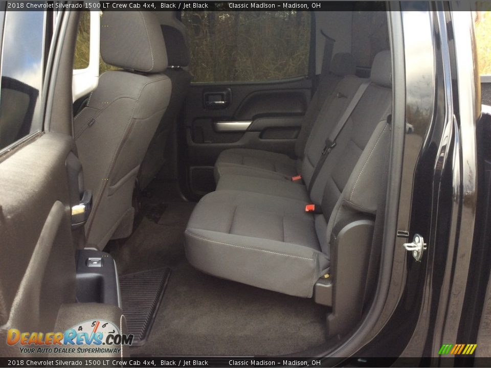 2018 Chevrolet Silverado 1500 LT Crew Cab 4x4 Black / Jet Black Photo #27