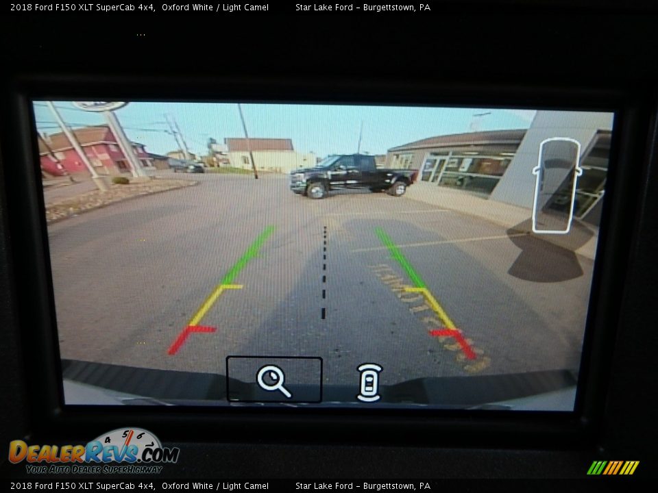 2018 Ford F150 XLT SuperCab 4x4 Oxford White / Light Camel Photo #20