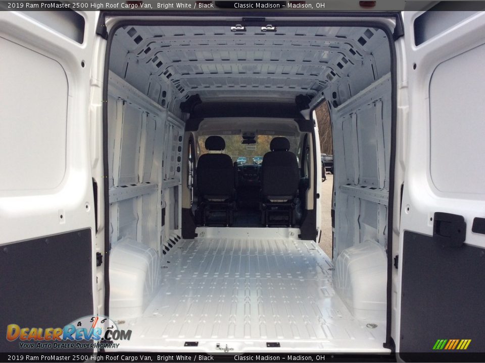 2019 Ram ProMaster 2500 High Roof Cargo Van Bright White / Black Photo #14