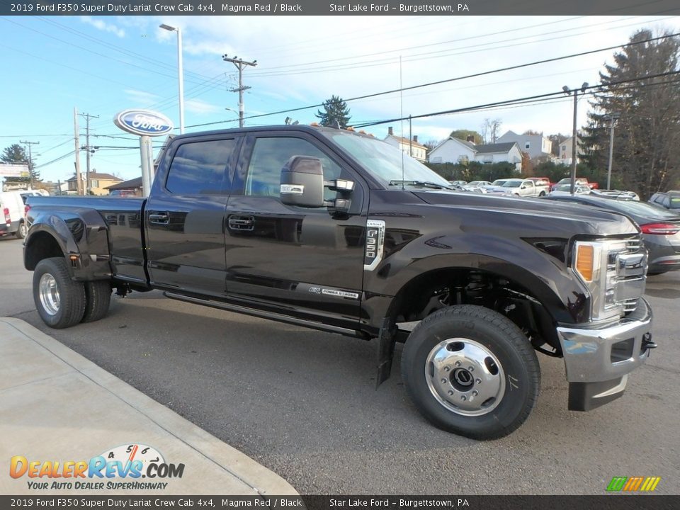 Front 3/4 View of 2019 Ford F350 Super Duty Lariat Crew Cab 4x4 Photo #3