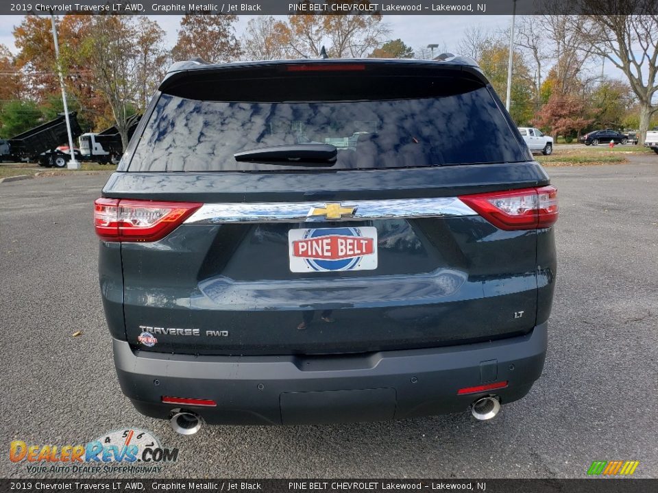 2019 Chevrolet Traverse LT AWD Graphite Metallic / Jet Black Photo #5