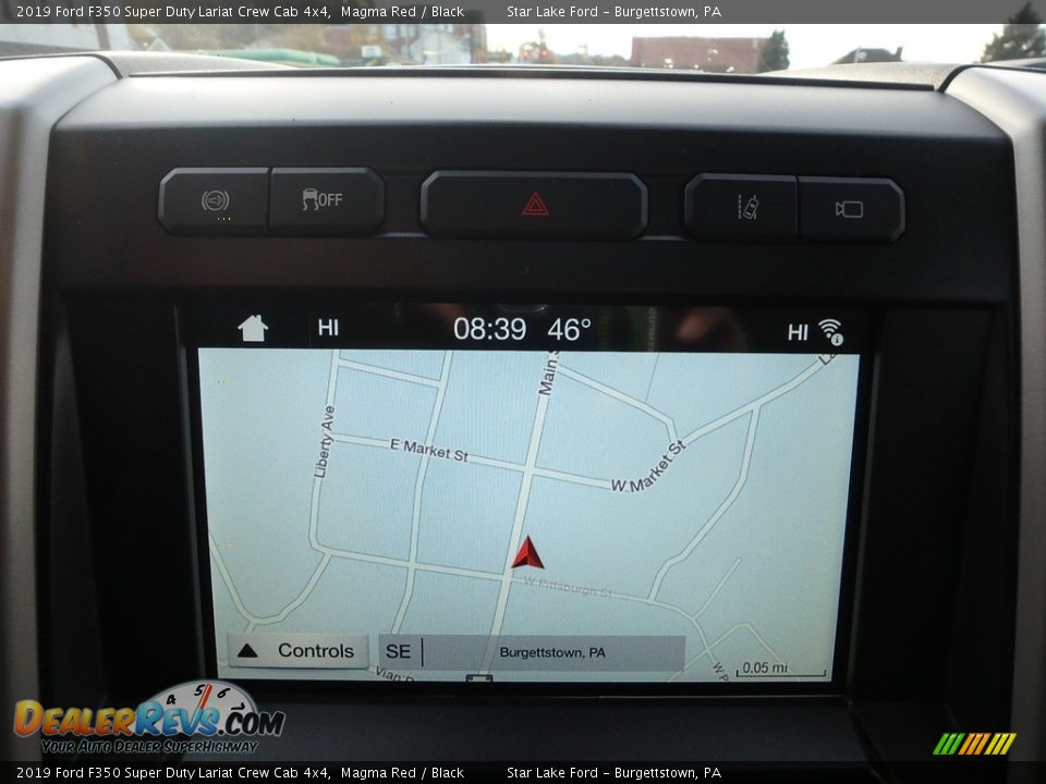 Navigation of 2019 Ford F350 Super Duty Lariat Crew Cab 4x4 Photo #19