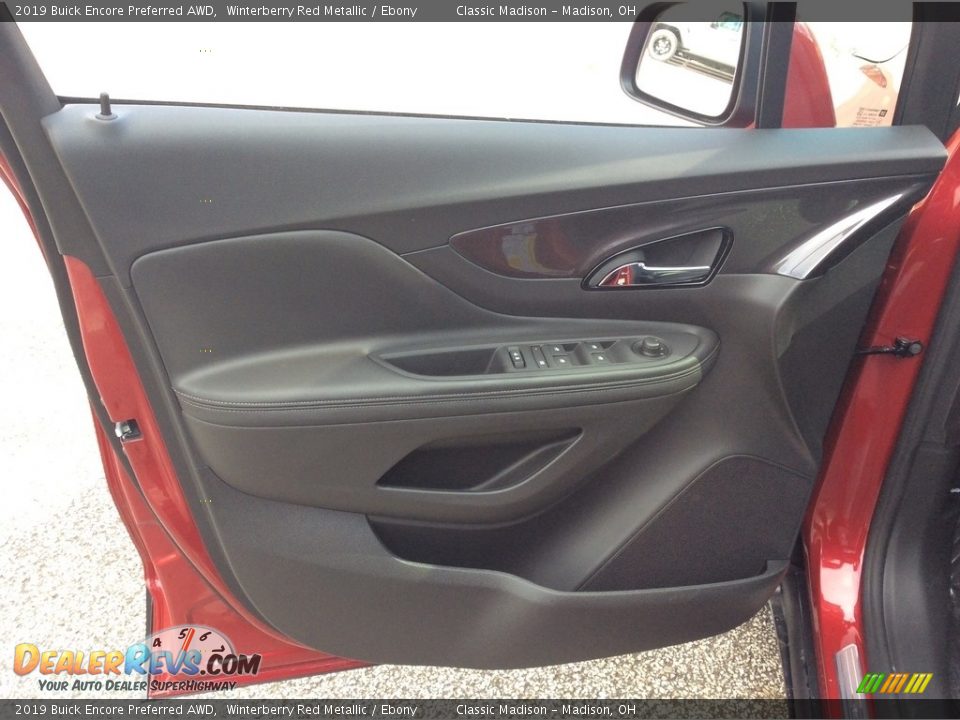 2019 Buick Encore Preferred AWD Winterberry Red Metallic / Ebony Photo #8