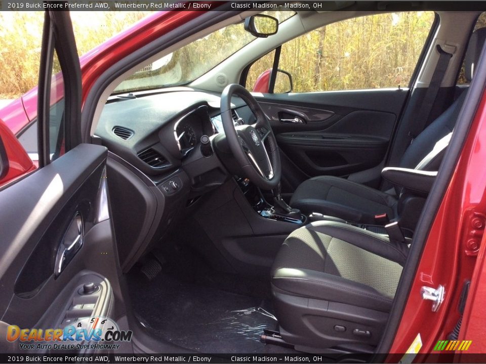 2019 Buick Encore Preferred AWD Winterberry Red Metallic / Ebony Photo #9