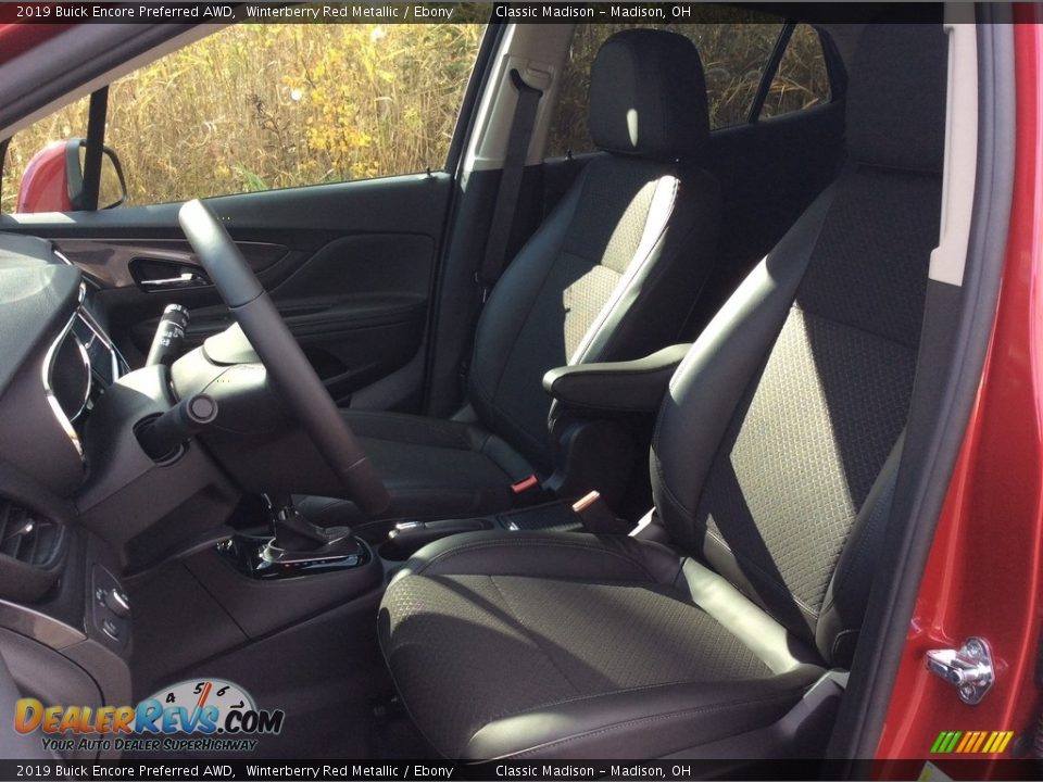 2019 Buick Encore Preferred AWD Winterberry Red Metallic / Ebony Photo #10