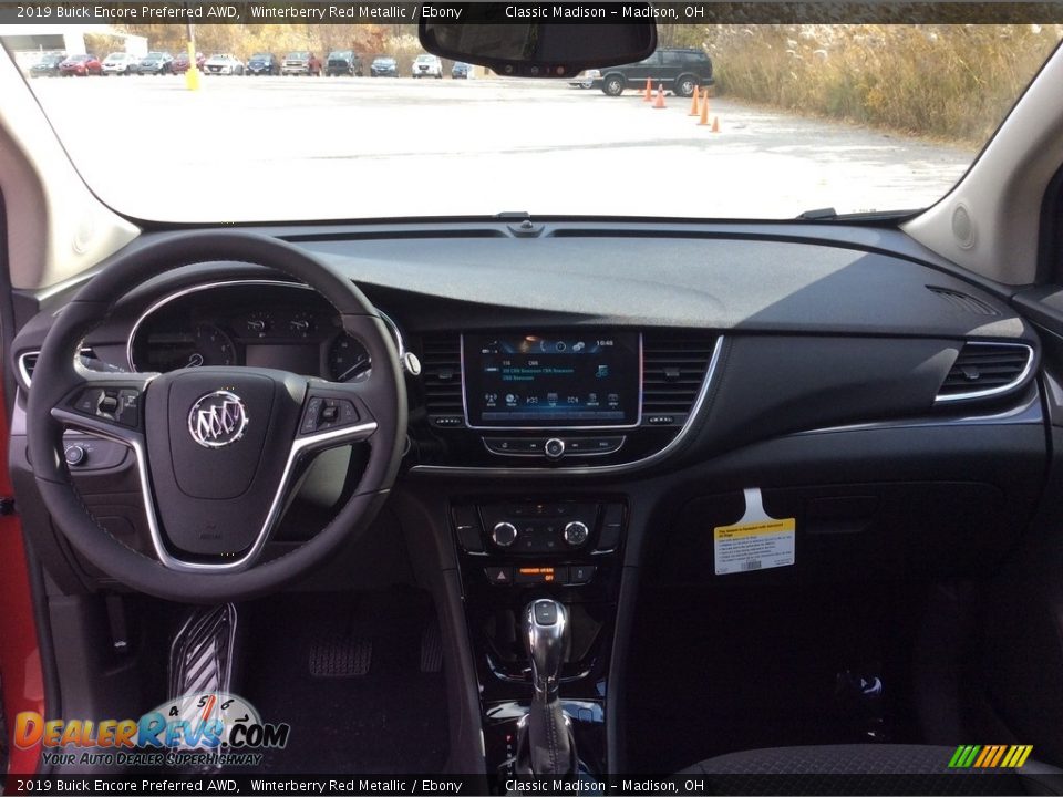 2019 Buick Encore Preferred AWD Winterberry Red Metallic / Ebony Photo #11